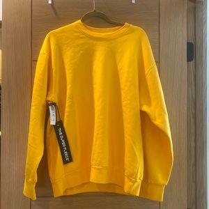 Aritzia hello super fleece crewneck